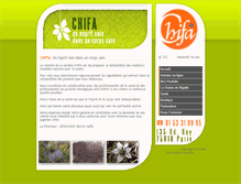 Tablet Screenshot of chifa.fr
